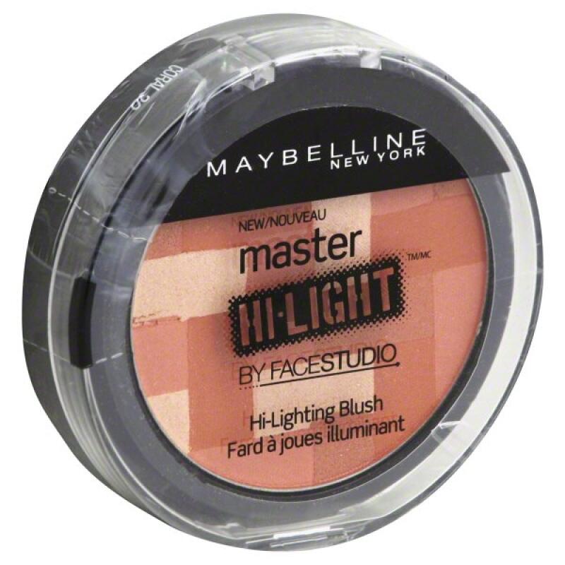 shelf-pulled Master Hi-Light Maybelline by Face Studio- Coral #30 Multi-tonal blush palette