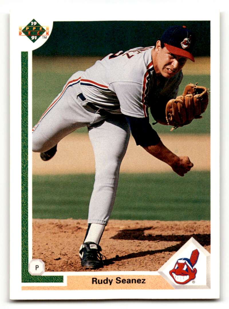 1991 Upper Deck #358 Rudy Seanez    Cleveland Indians Baseball Cards EX/NM