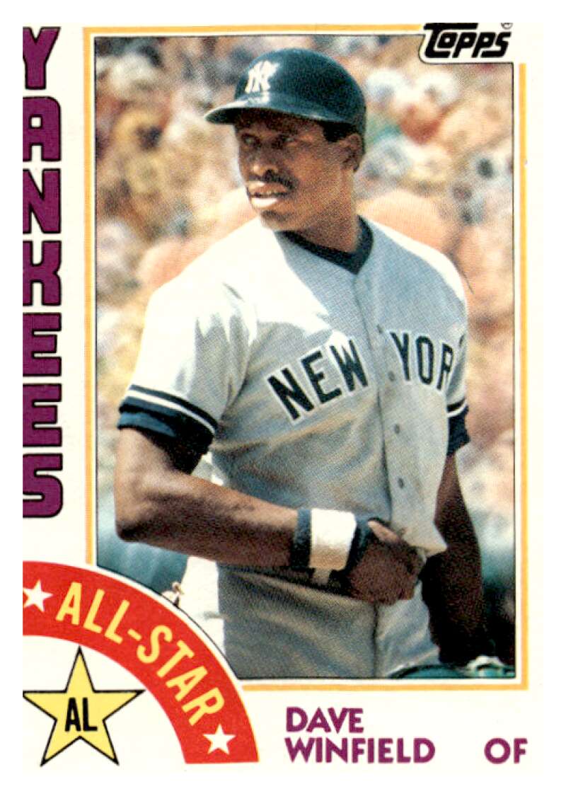 1984 Topps #402 Dave Winfield    New York Yankees Baseball Cards EX/NM