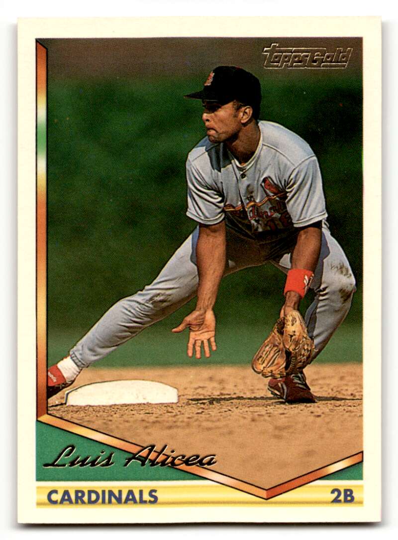 1994 Topps #416 Luis Alicea    St. Louis Cardinals Baseball Cards NM Near Mint