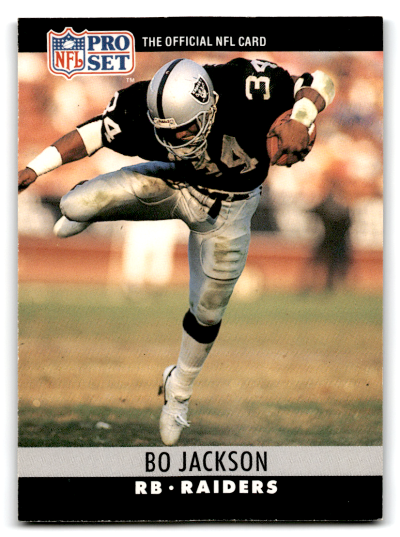 1990 Pro Set #155 Bo Jackson NM Near Mint LA Raiders